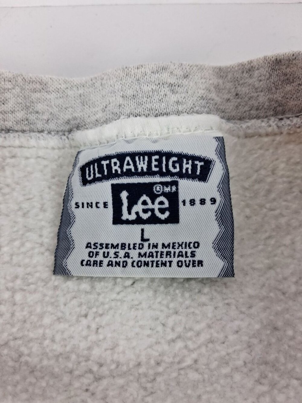 VTG XL Lee Ultraweight Penn State Agricultural Sciences Gray Crewneck Sweatshirt - Picture 7 of 7